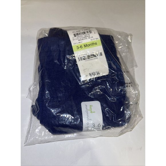 First Impressions Baby Girls' Solid Bermuda Shorts in Navy 3-6 Months - Picture 4 of 4